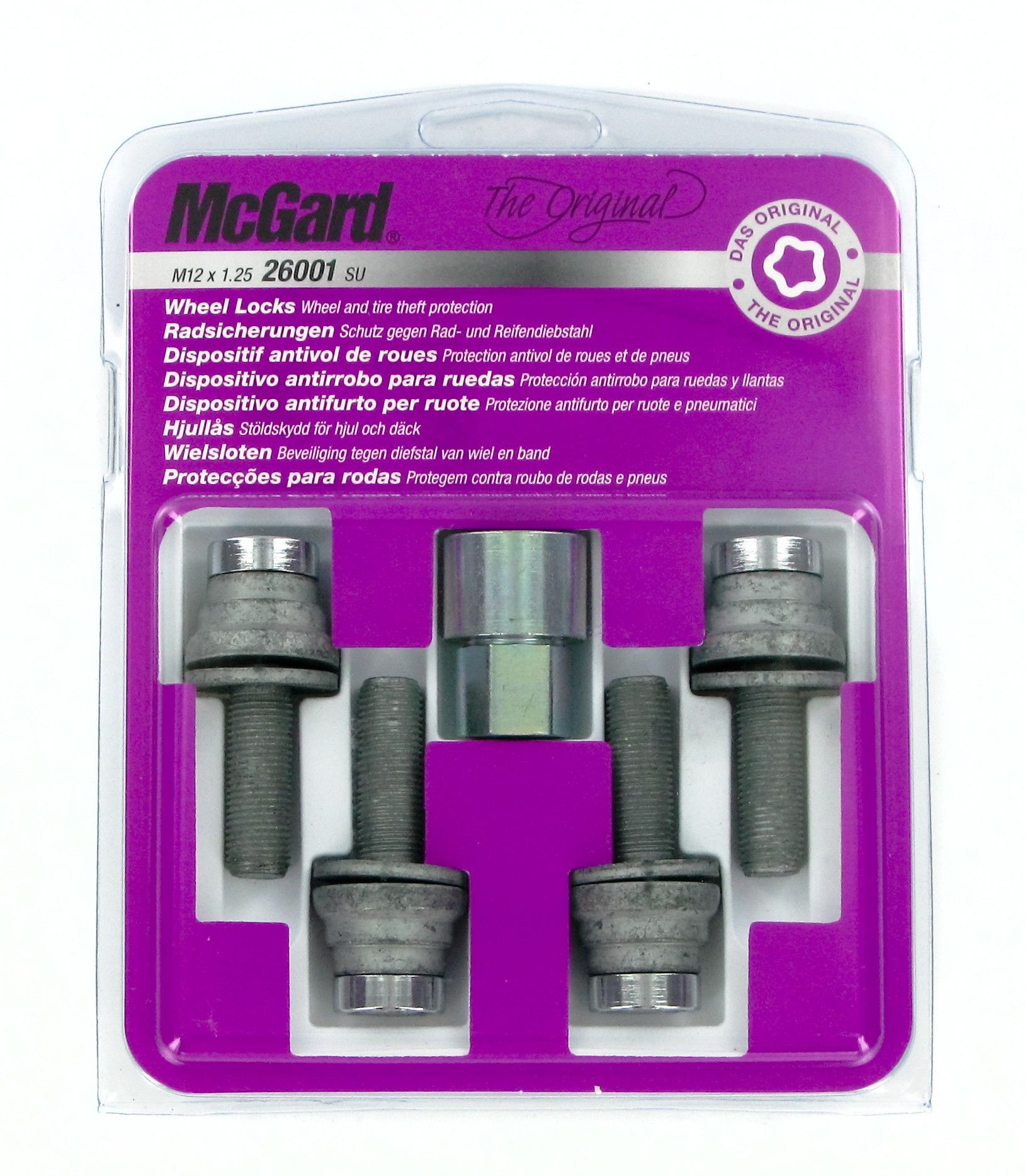 Bulloni piatti con rondella, kit 4 pz - Original - D020