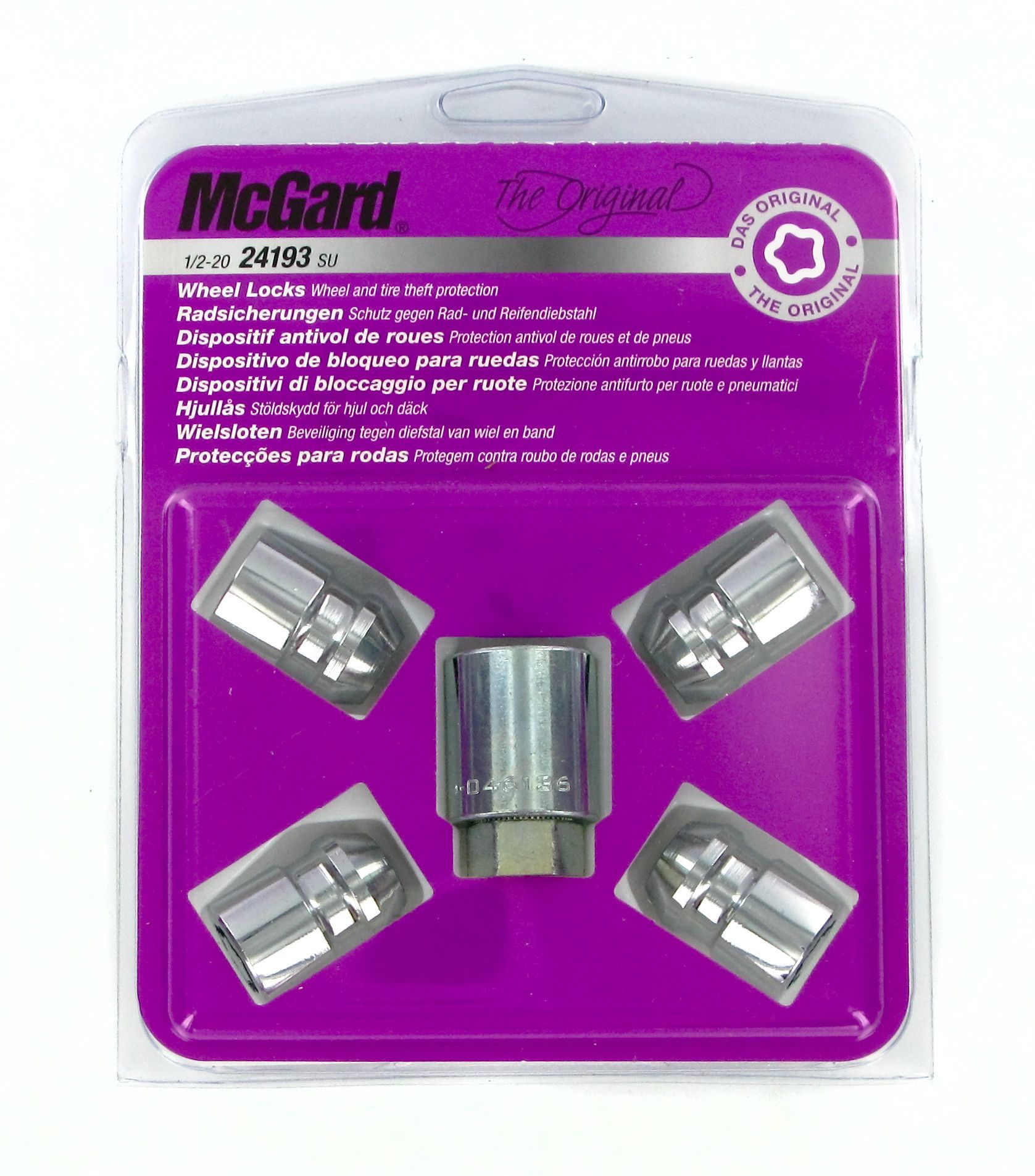 Dadi conici, kit 4 pz - Original - F010