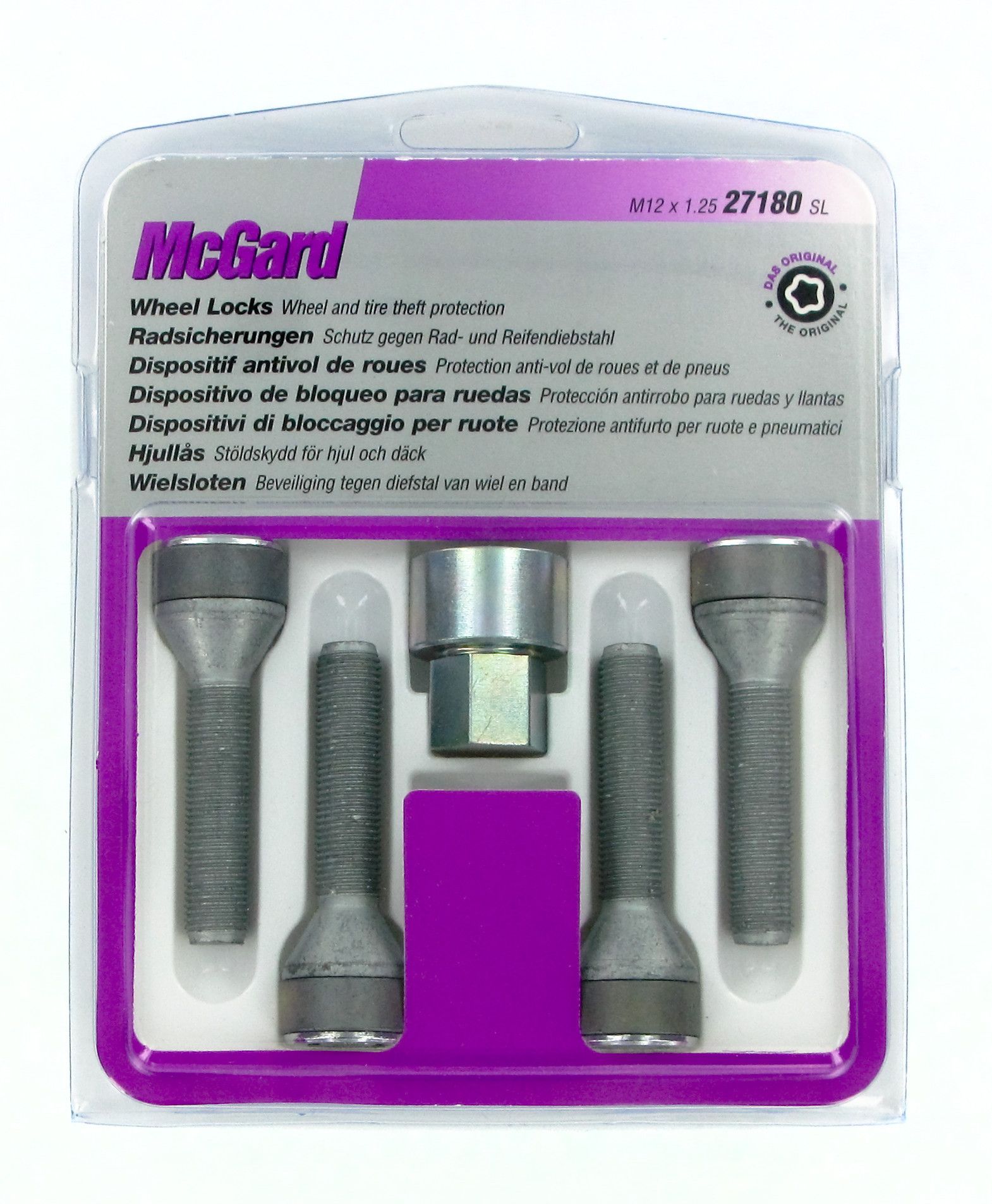 Bulloni conici, kit 4 pz - Ultra High Security - A080