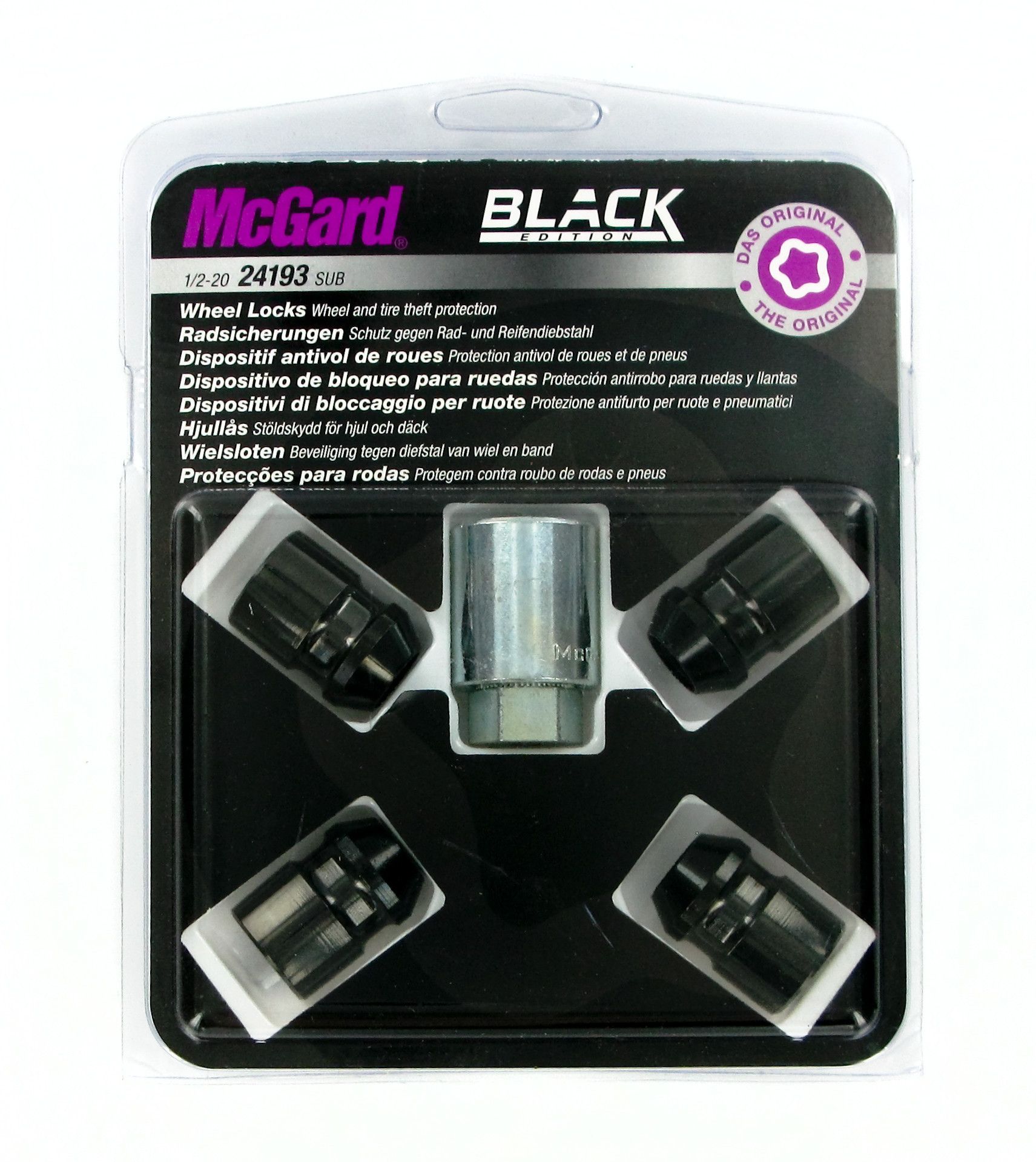Dadi conici, kit 4 pz - Black Edition - F010