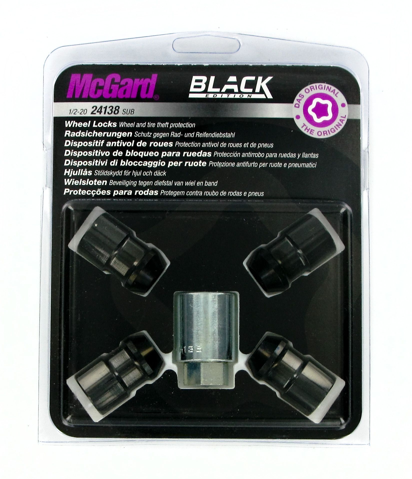 Dadi conici, kit 4 pz - Black Edition - F020