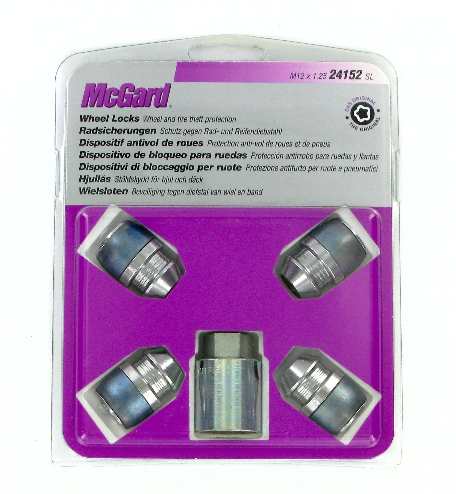 Dadi conici, kit 4 pz - Ultra High Security - F060