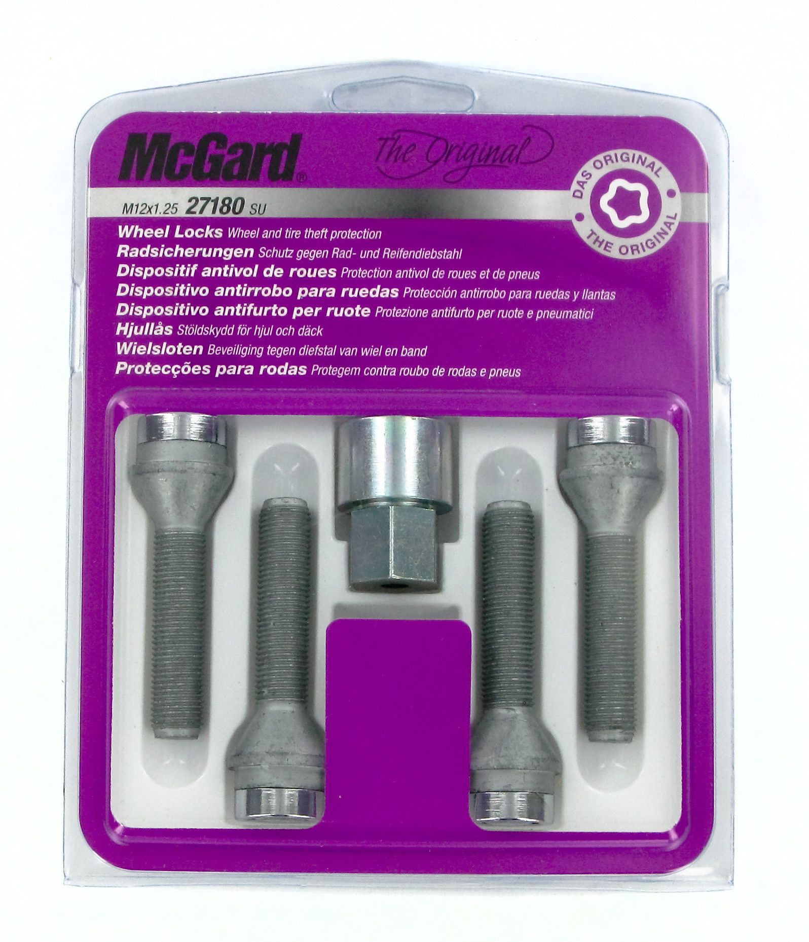 Bulloni conici, kit 4 pz - Original - A080