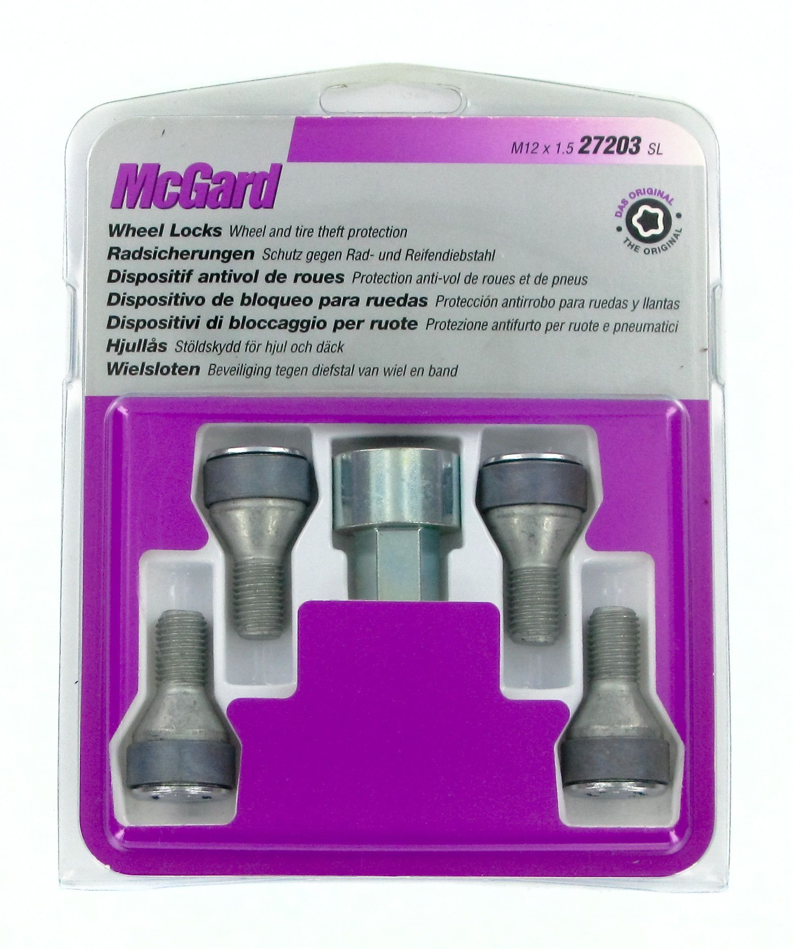 Bulloni conici, kit 4 pz - Ultra High Security - A090