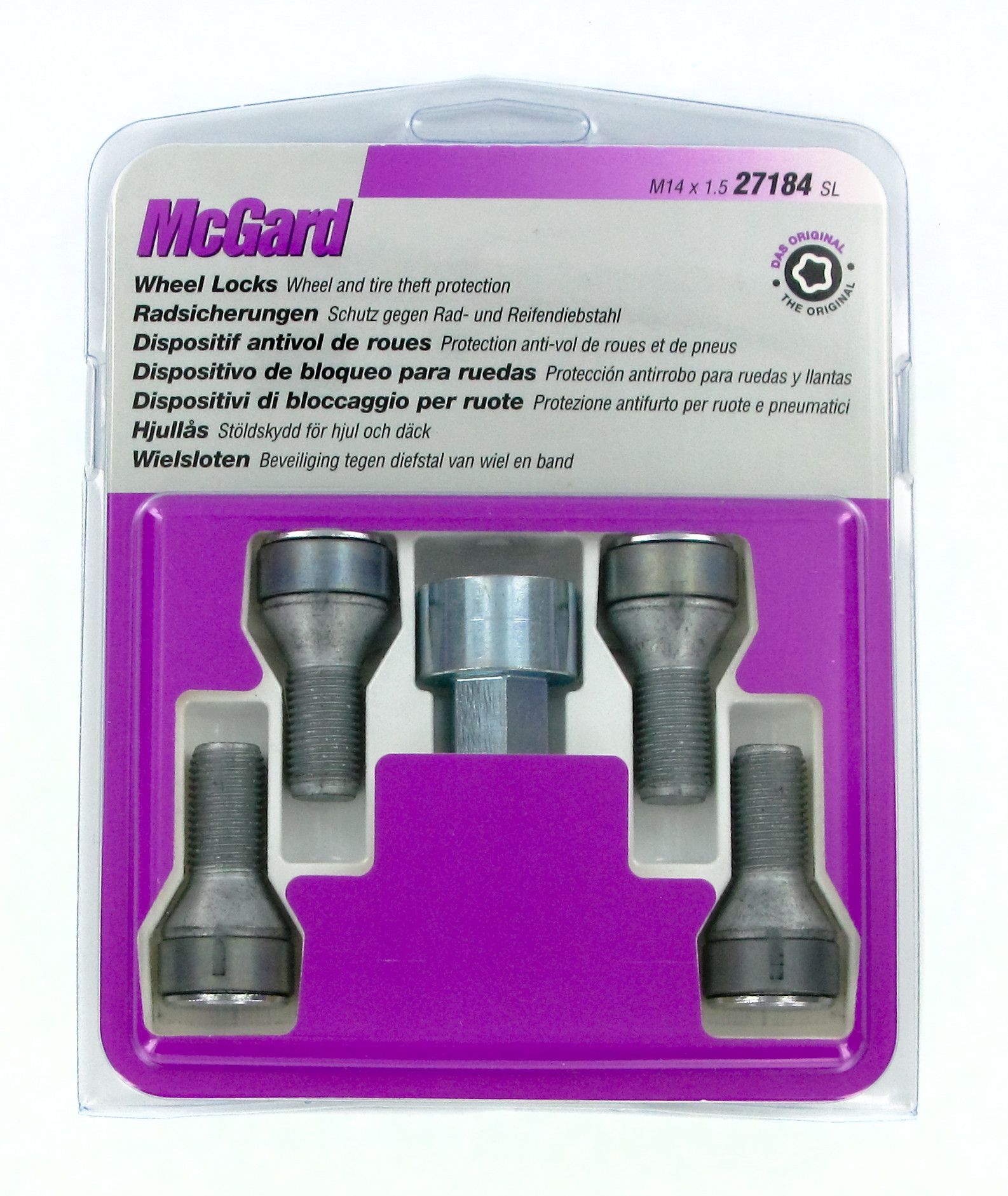 Bulloni conici, kit 4 pz - Ultra High Security - A270