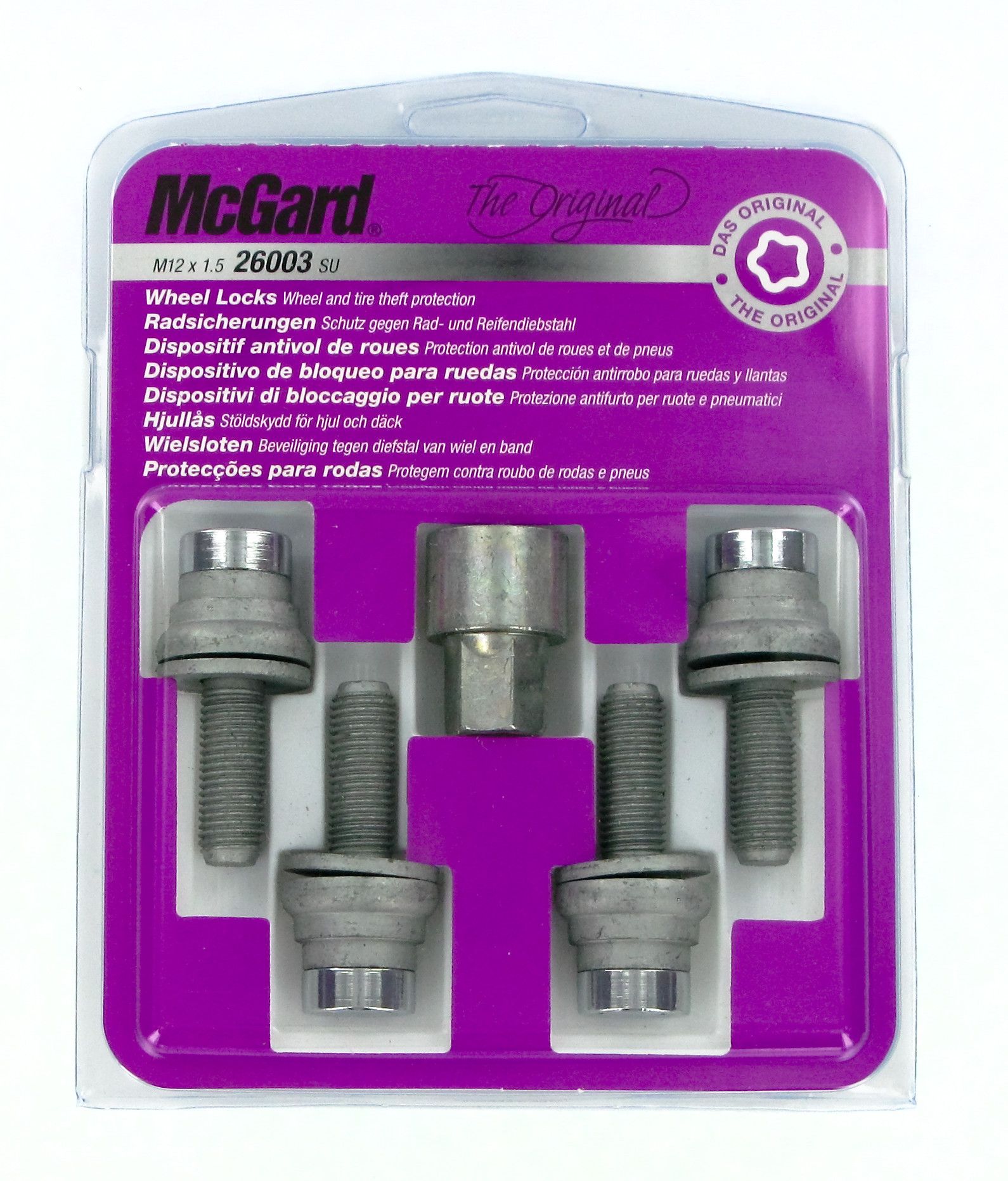 Bulloni piatti con rondella, kit 4 pz - Original - D040