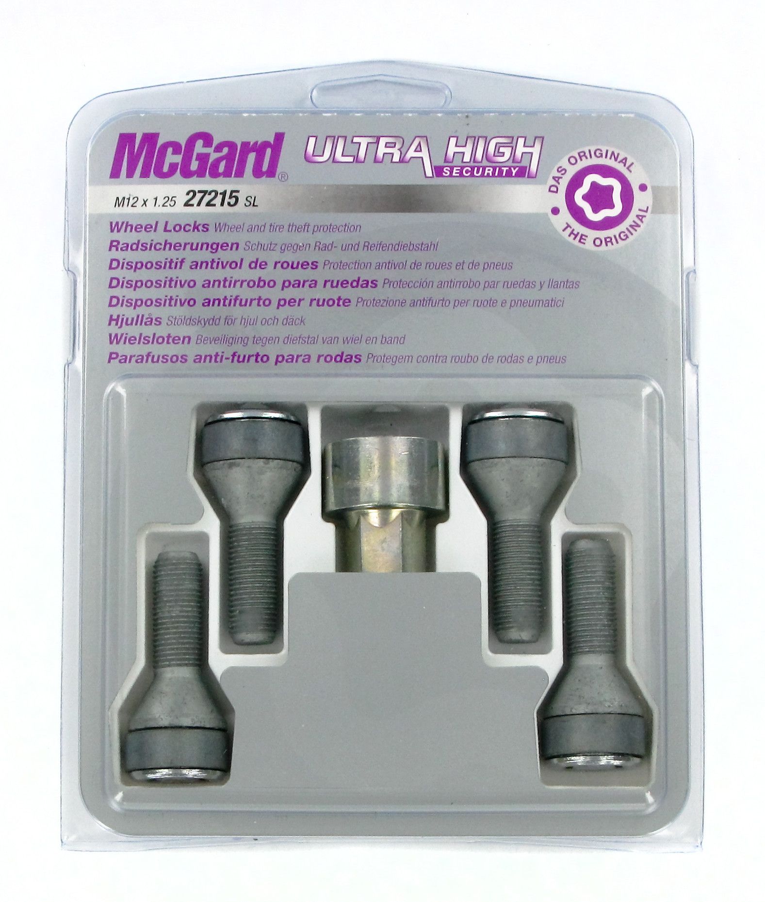 Bulloni conici, kit 4 pz - Ultra High Security - A030