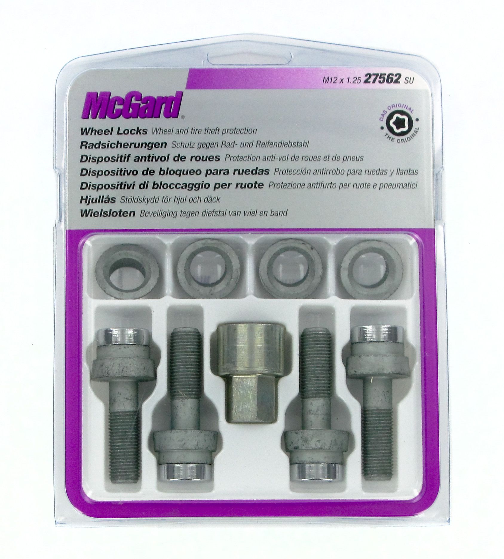 Bulloni con rondella conica, kit 4 pz - Original - C010