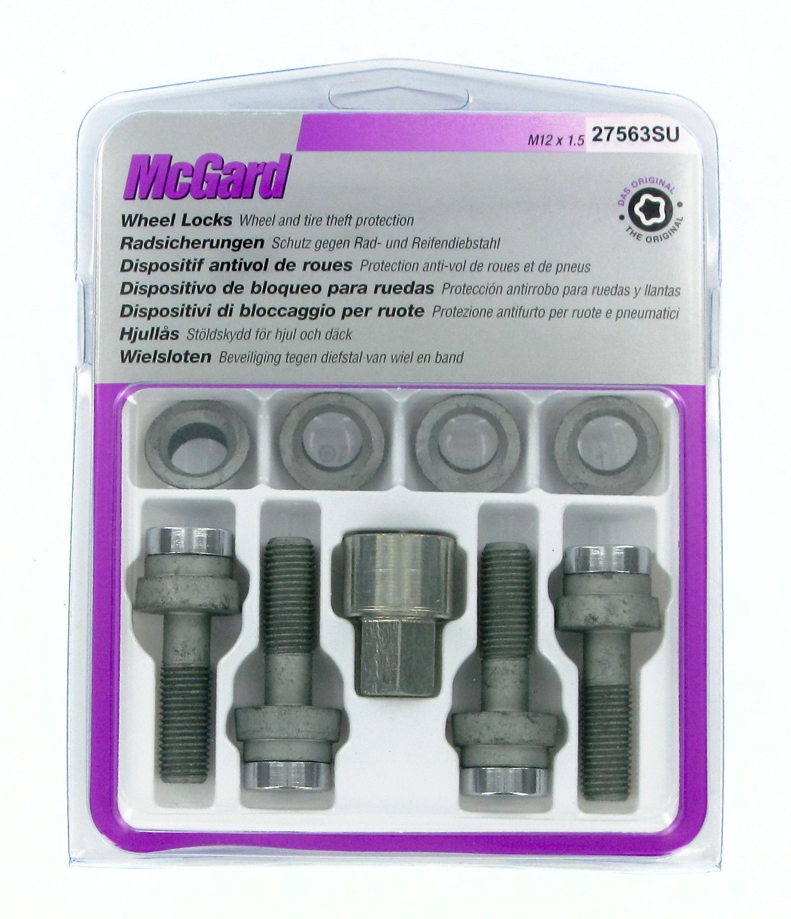 Bulloni con rondella conica, kit 4 pz - Original - C020