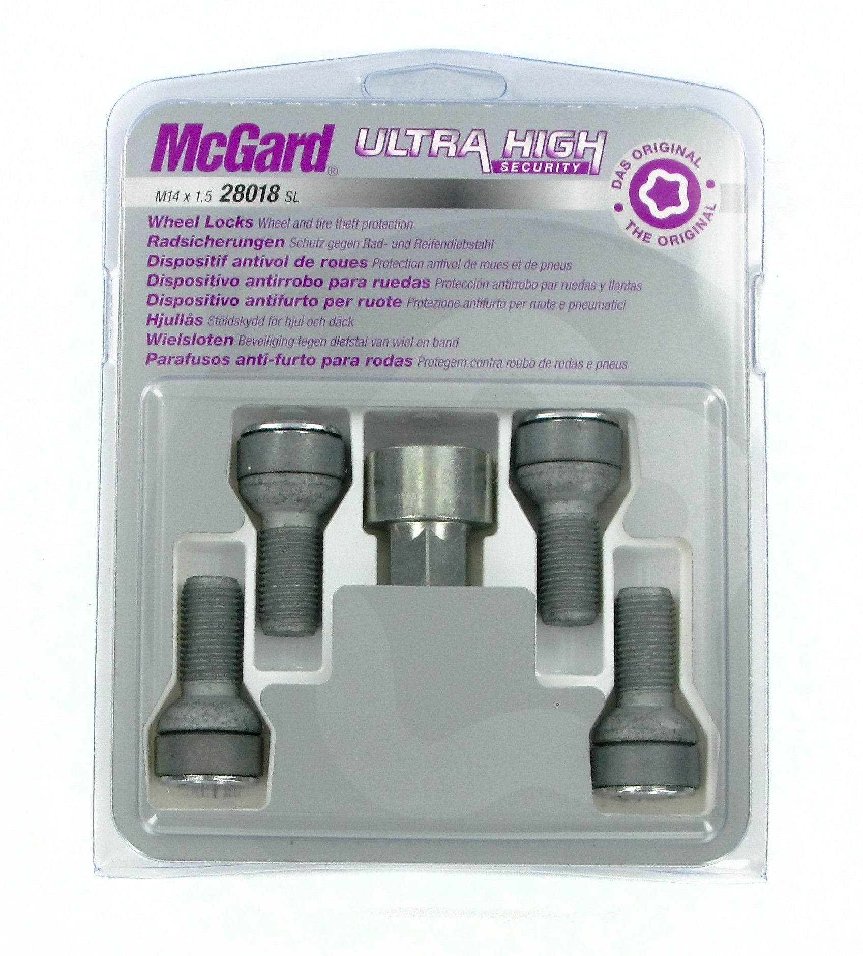 Bulloni sferici, kit 4 pz - Ultra High Security - E080