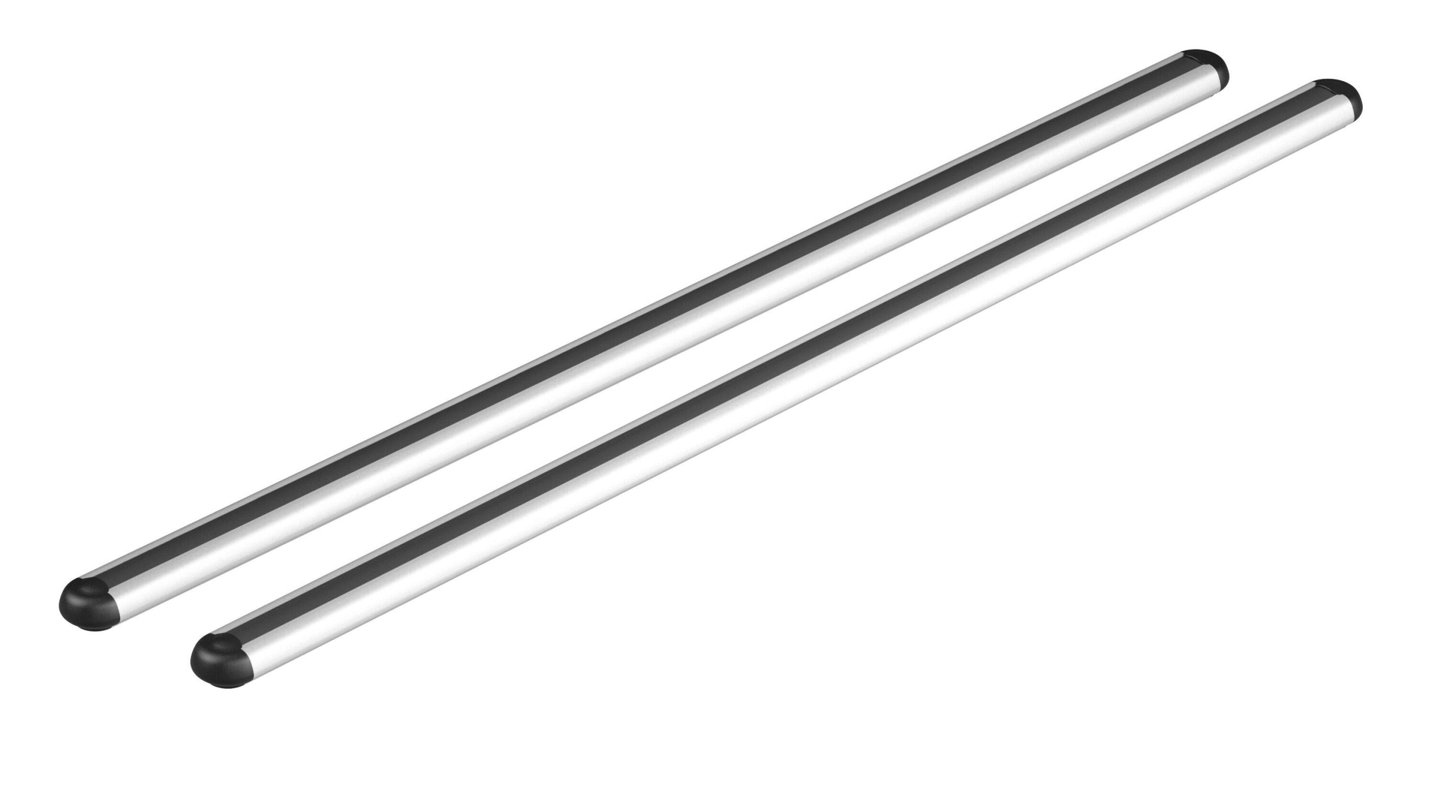 Alumia, coppia barre portatutto in alluminio - S - 108 cm