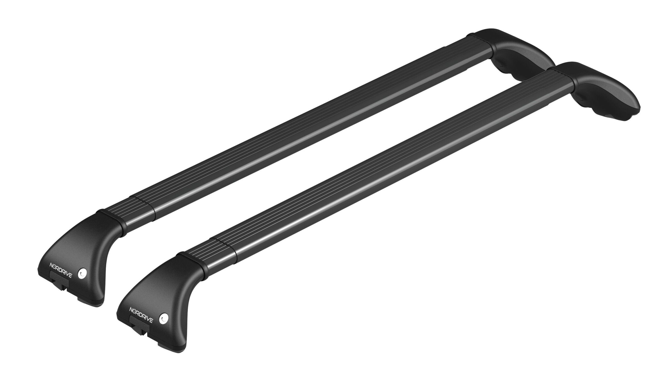 Snap Steel, coppia barre portatutto telescopiche in acciaio - S - 80÷111 cm