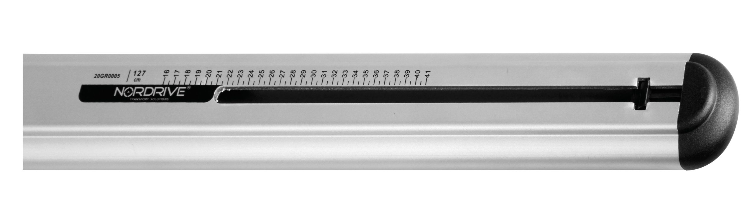 Alumia, coppia barre portatutto in alluminio - XL - 140 cm - Image 3