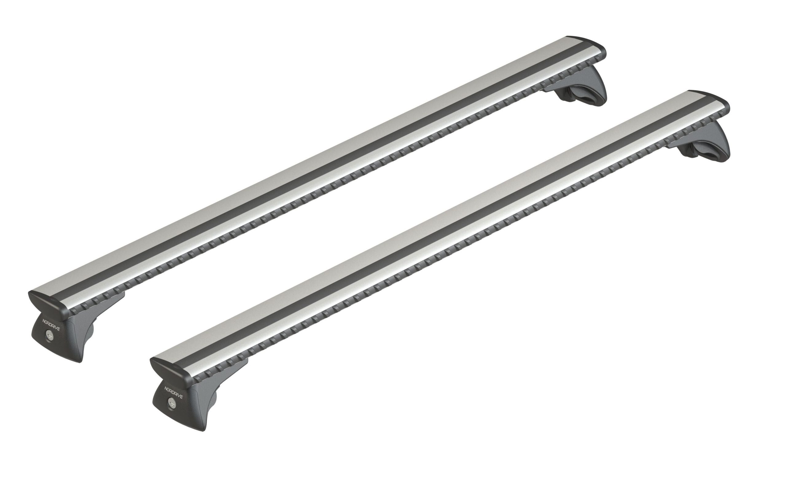 Silenzio In-Rail, set completo barre portatutto in alluminio - L - Evos IA