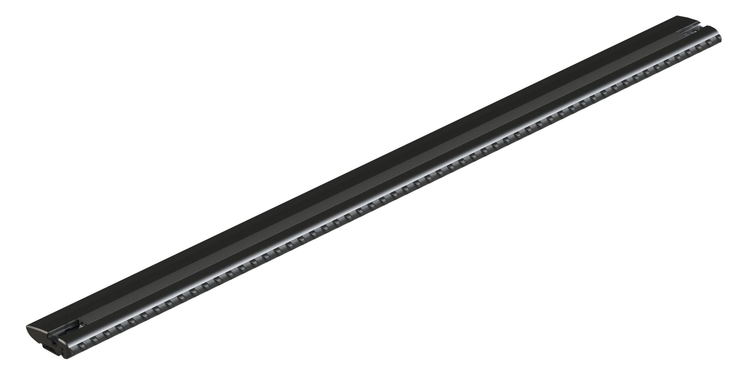 Silenzio CX Black, barra portatutto in alluminio - 64 cm