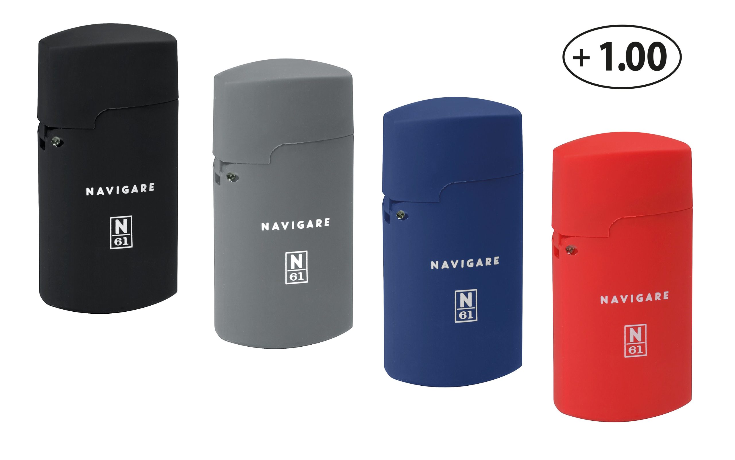 Navigare, occhiali da lettura pieghevoli, set 4 ricariche, singola gradazione - +1.0