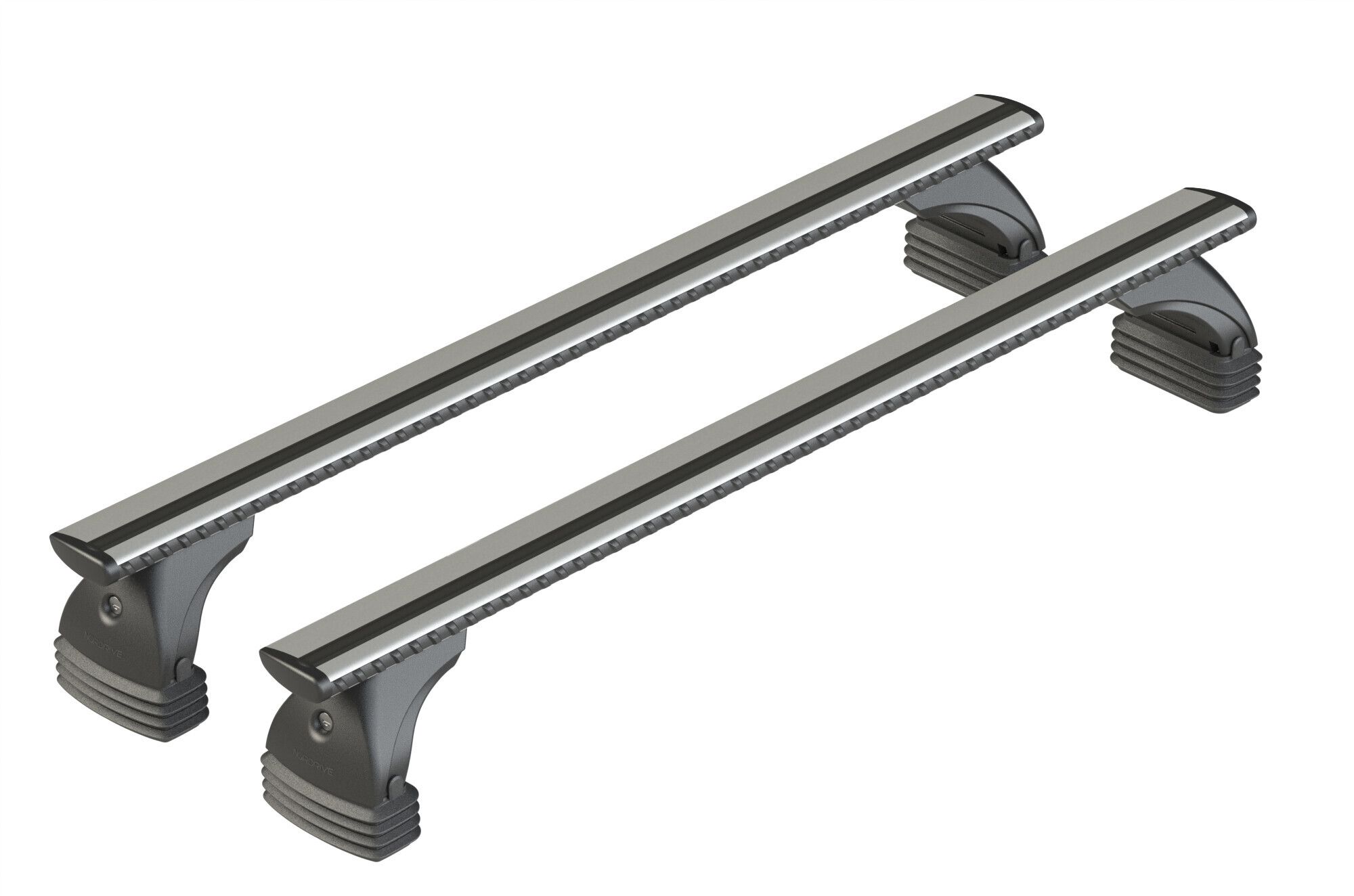 Silenzio, set completo barre portatutto in alluminio - M - Evos ST - C037