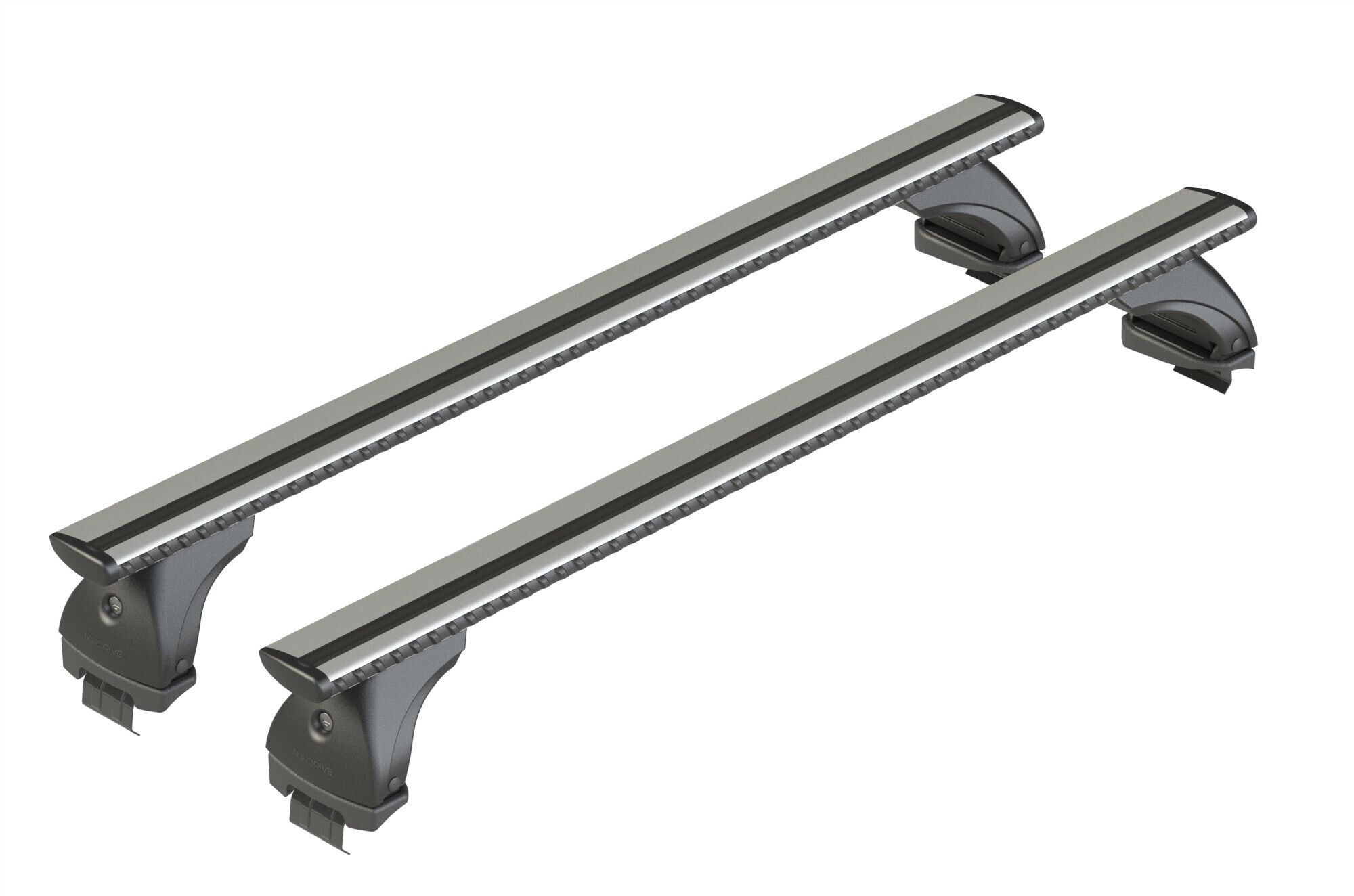 Silenzio, set completo barre portatutto in alluminio - S - Evos ST - C151