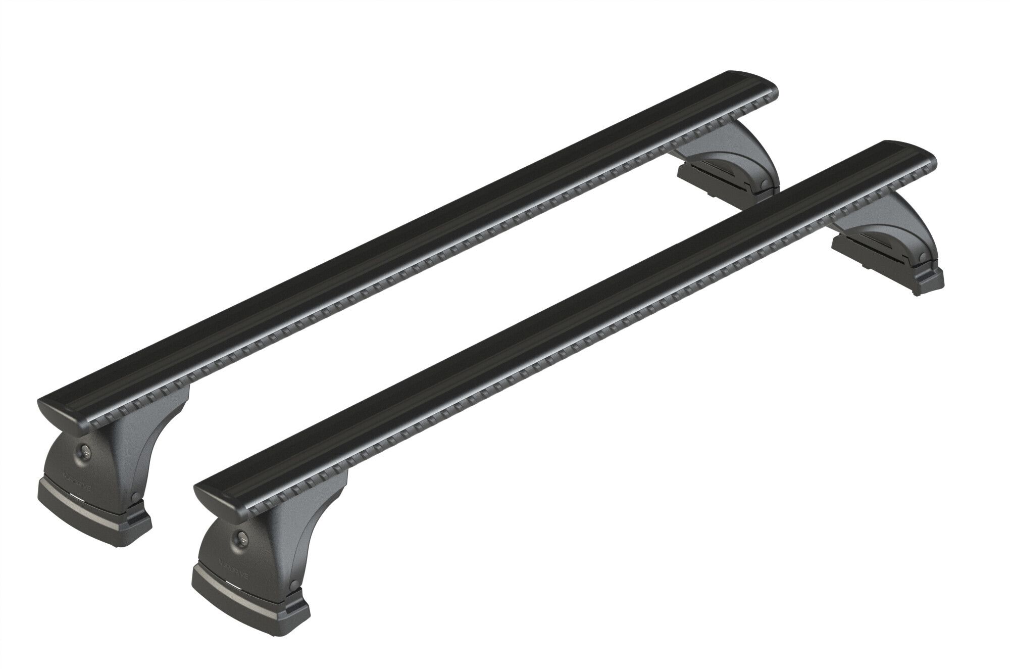 Silenzio Black, set completo barre portatutto in alluminio - M - Evos ST - C262