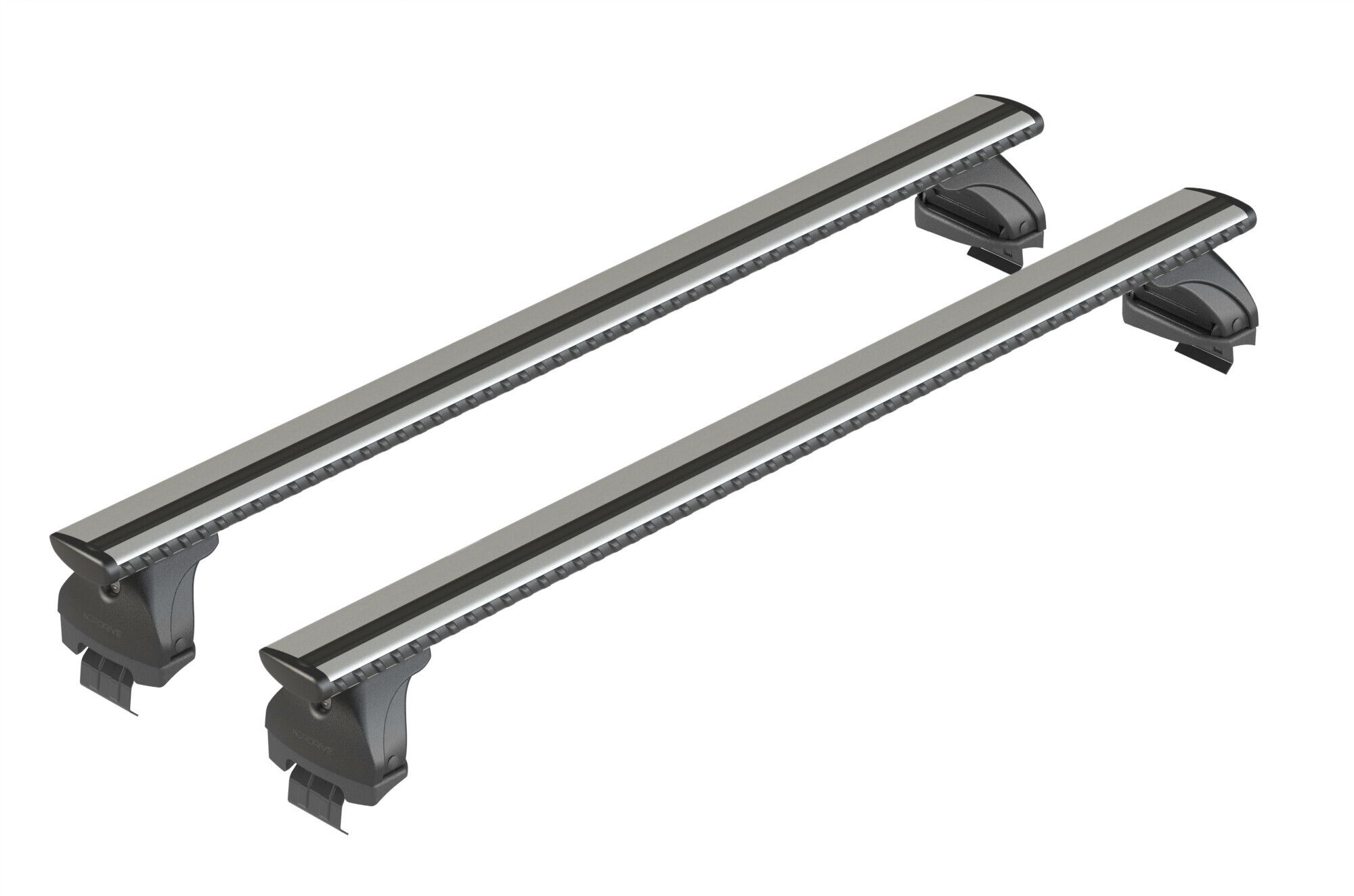 Silenzio, set completo barre portatutto in alluminio - XL - Evos LP - C271