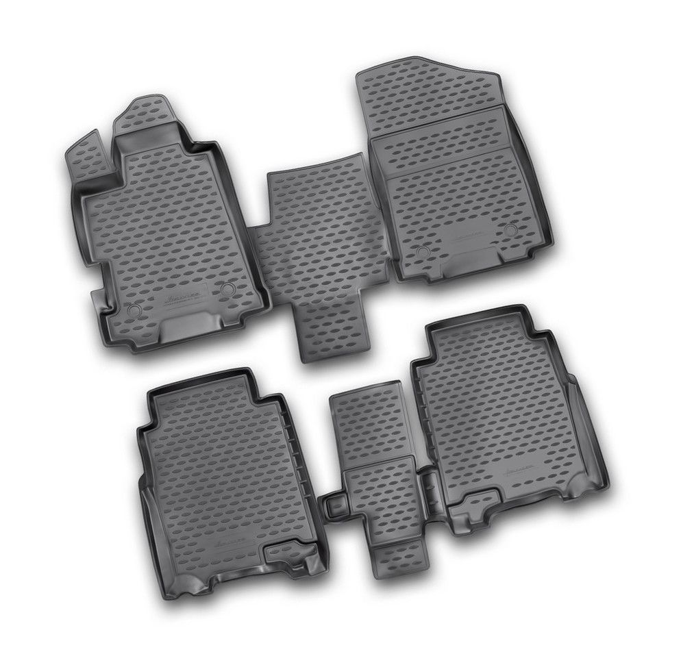 Set tappeti su misura in TPE - compatibile per Honda FR-V 5p (11/04>12/10)