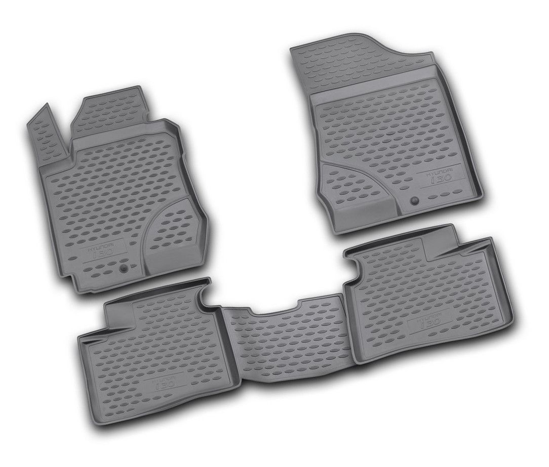 Set tappeti su misura in TPE - compatibile per Hyundai i30 5p (09/07>02/12) - Hyundai i30 CW (04/08>08/12)