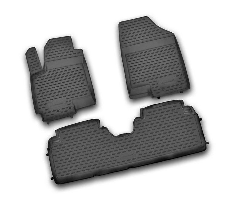Set tappeti su misura in TPE - compatibile per Kia Venga (02/10>11/19) no ponte