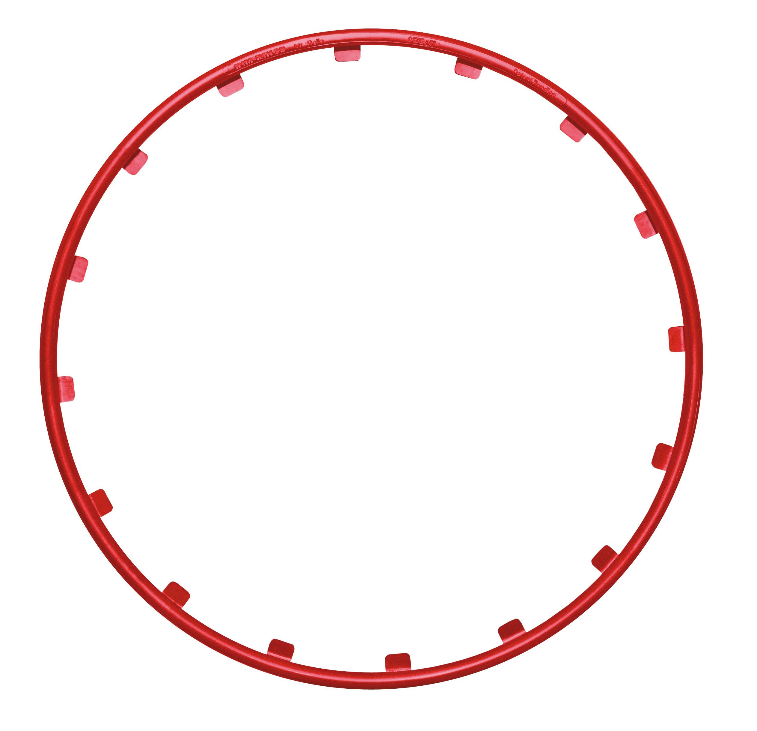 Rim Ringz™ - Ø 17" - Rosso