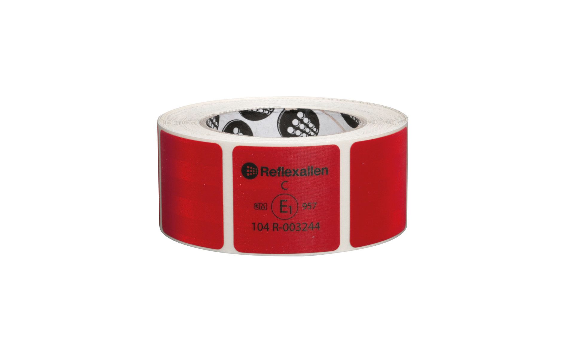 Value, nastro segnaletico di sicurezza per superfici telonate - 12,5 m - Rosso