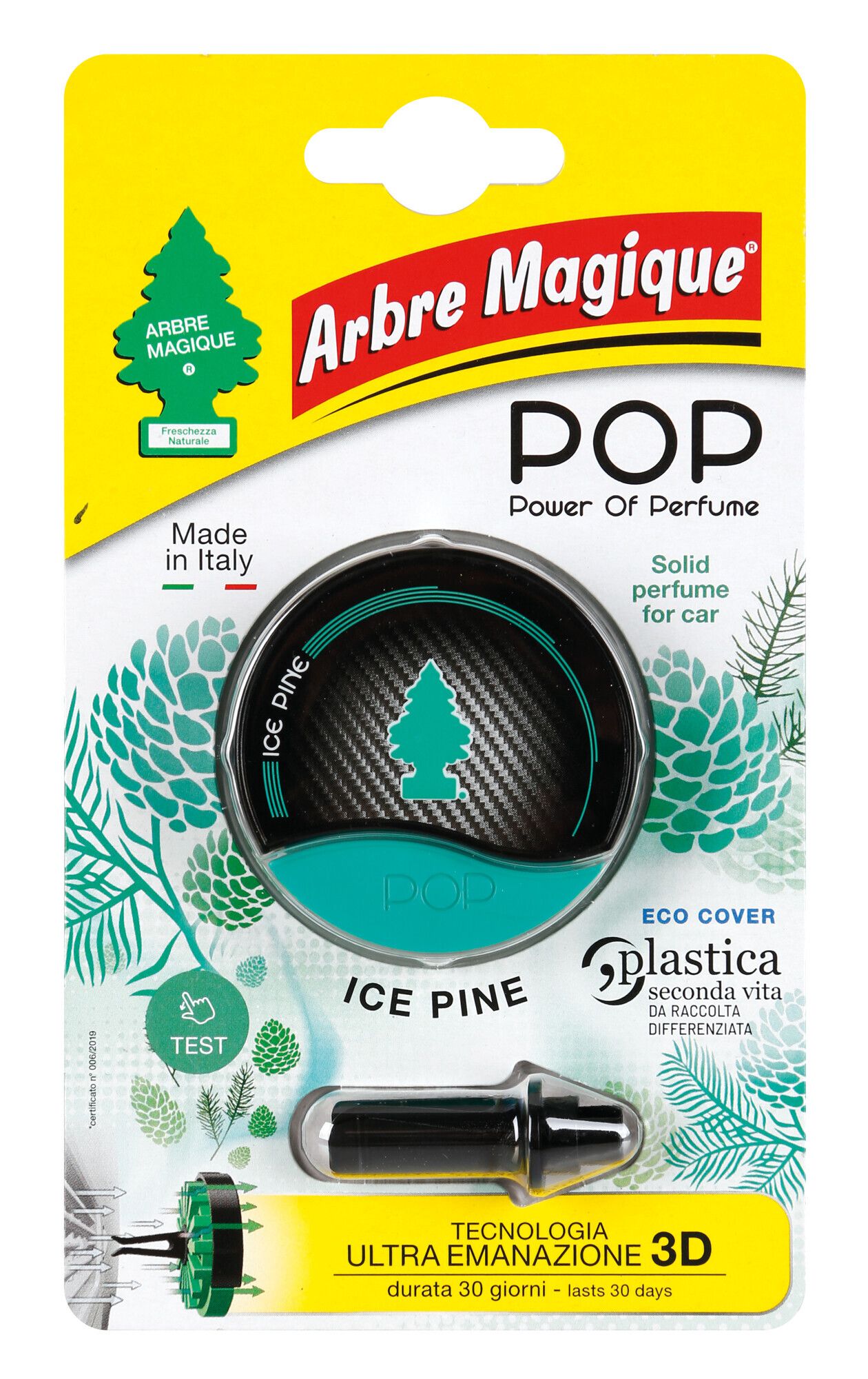 Arbre Magique Pop, deodorante - Ice Pine