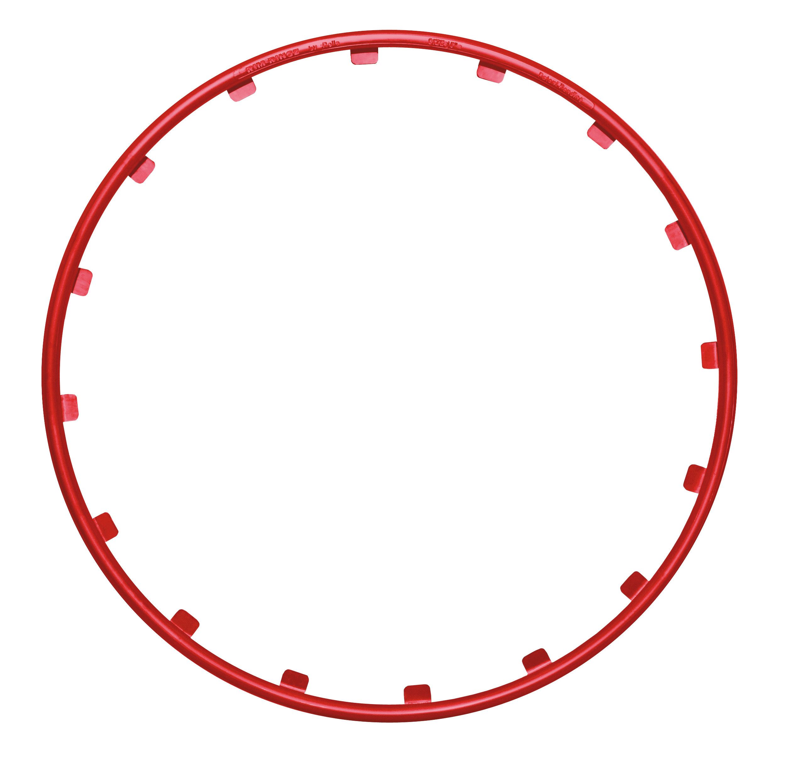 Rim Ringz™ - Ø 15" - Rosso