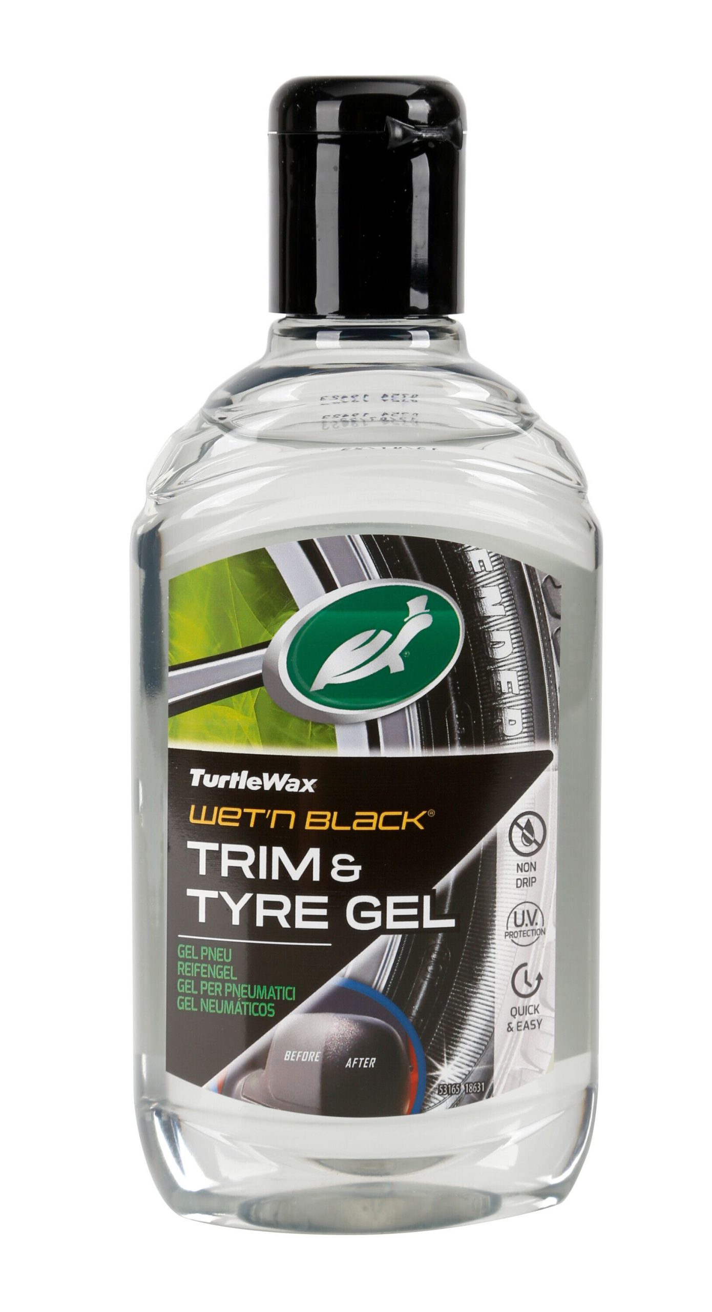 Wet 'n' Black, lucida pneumatici e guarnizioni - 300 ml