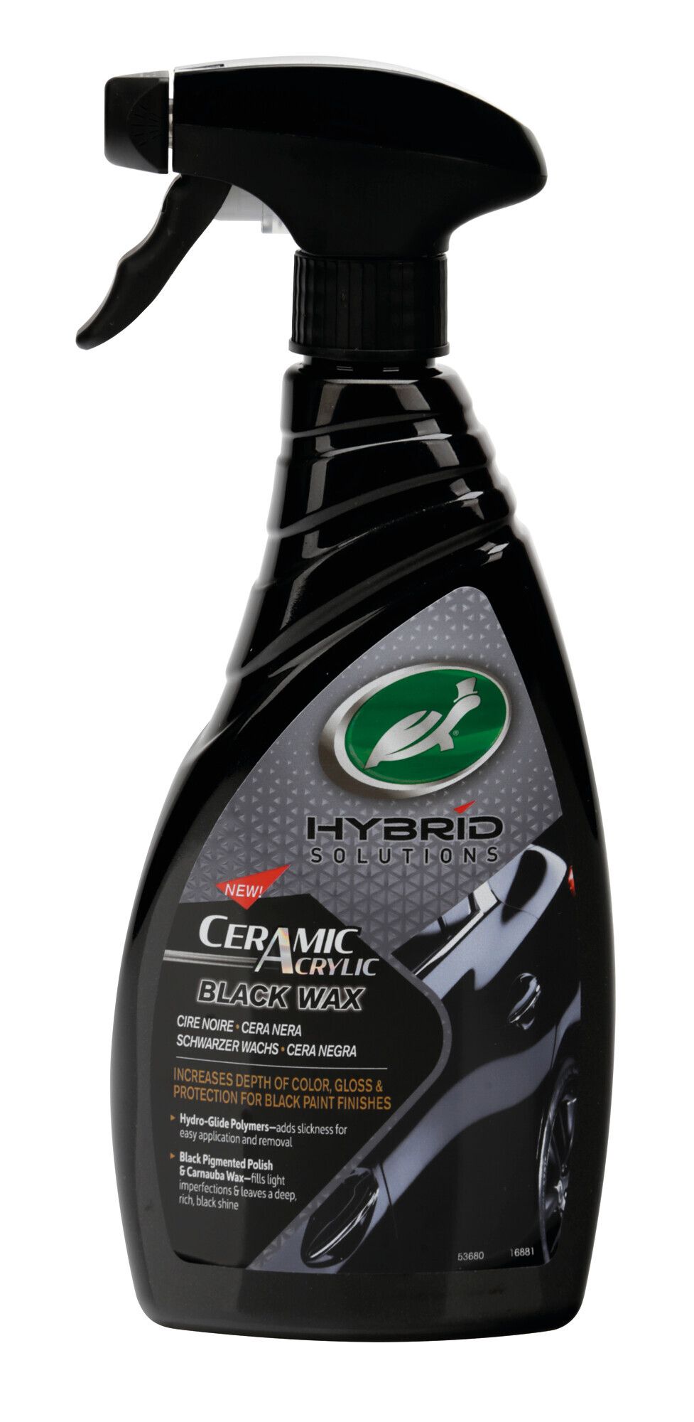 Hybrid Solutions, Cera ceramico-acrilica nera - 500 ml
