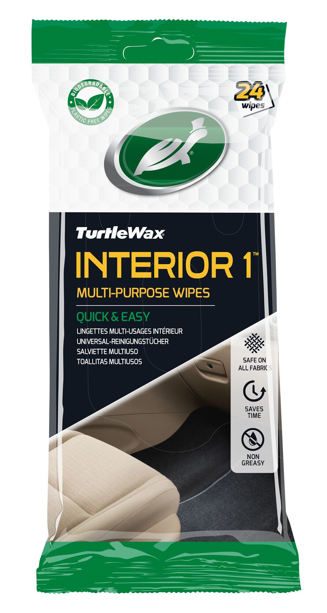 Interior 1, salviette multiuso per interni - 24 pz