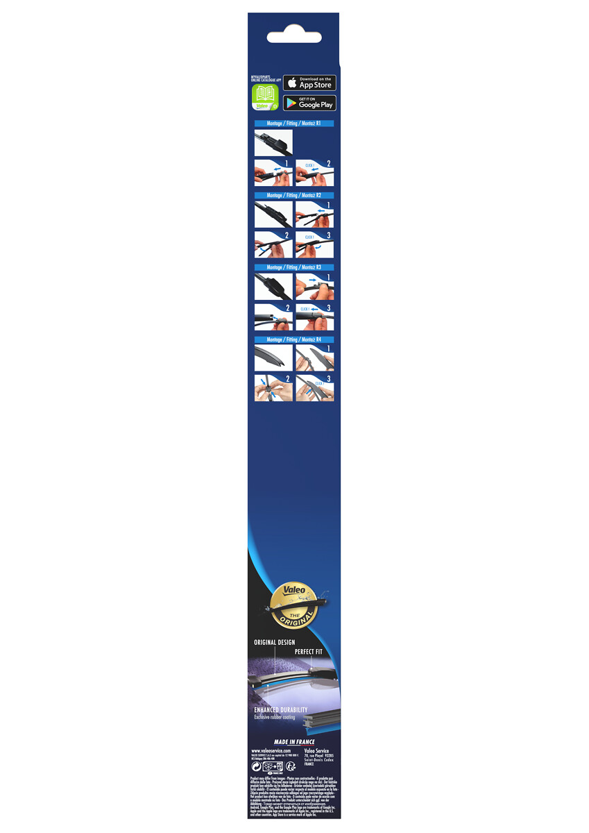 Silencio Flat Blades, spazzola tergicristallo posteriore - VR260 - 280 mm - 1 pz - Image 6
