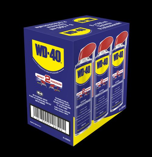 WD-40, Prodotto multifunzione - Sistema professionale, Pack 6 pz - 500 ml