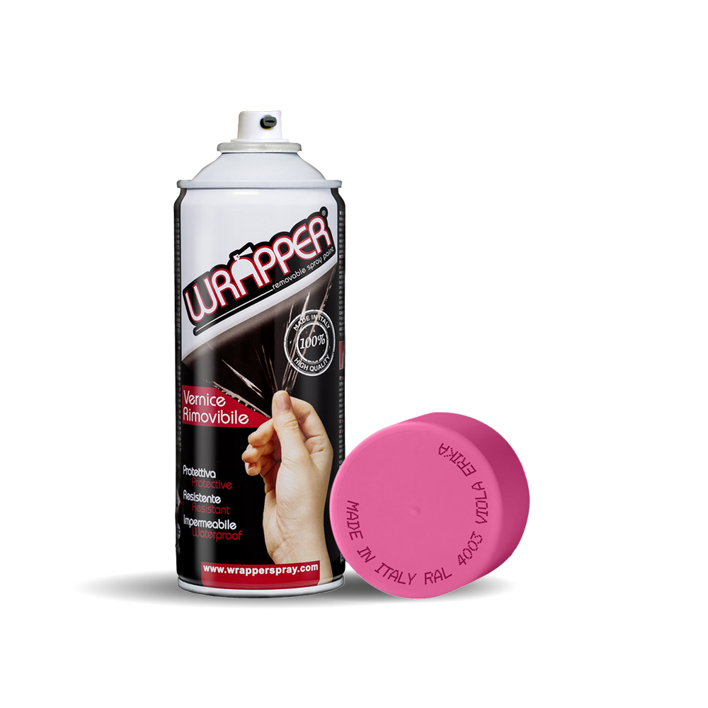 Wrapper, pellicola spray rimovibile, 400 ml - Viola Erika - Ral 4003