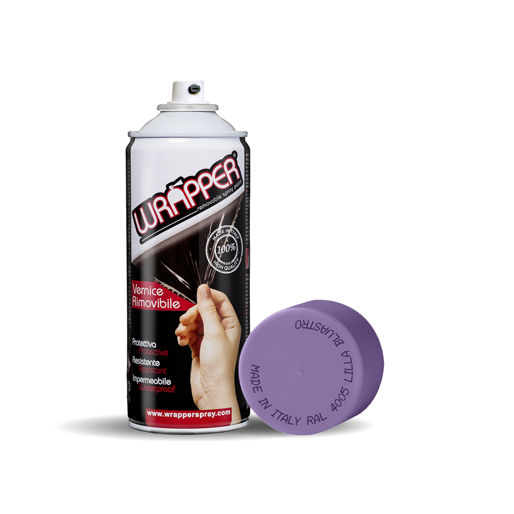 Wrapper, pellicola spray rimovibile, 400 ml - Lilla bluastro - Ral 4005