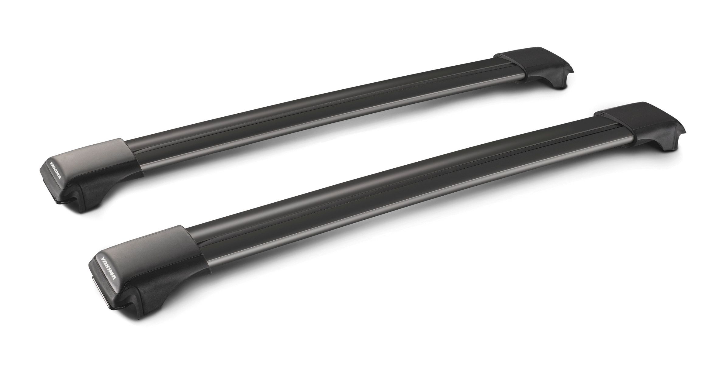 Rail Black, coppia barre portatutto in alluminio - 79 cm