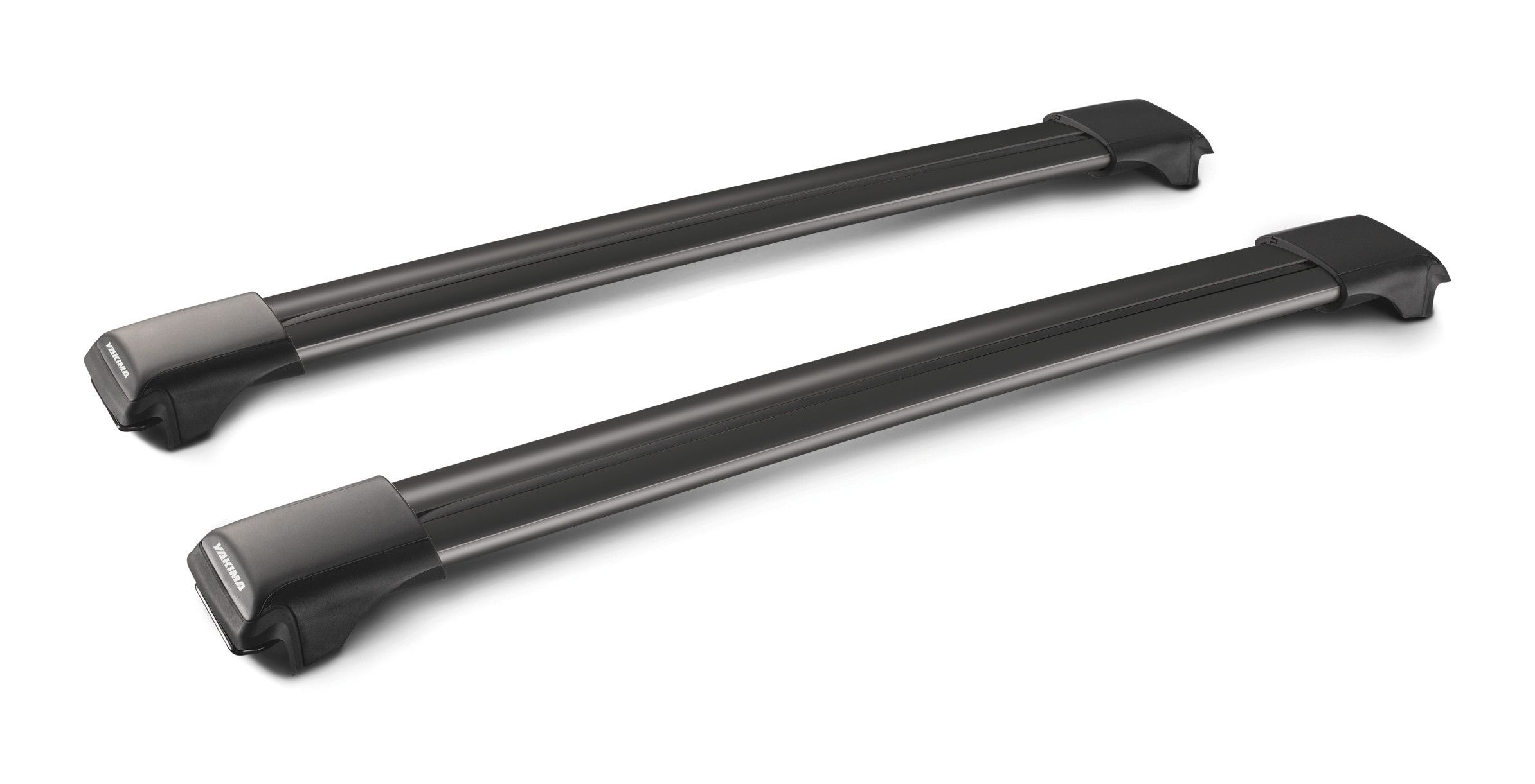 Rail Black, coppia barre portatutto in alluminio - 97 cm