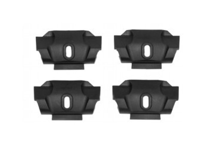 Set 4 gomme di ricambio staffe interne M6 per kit Whispbar
