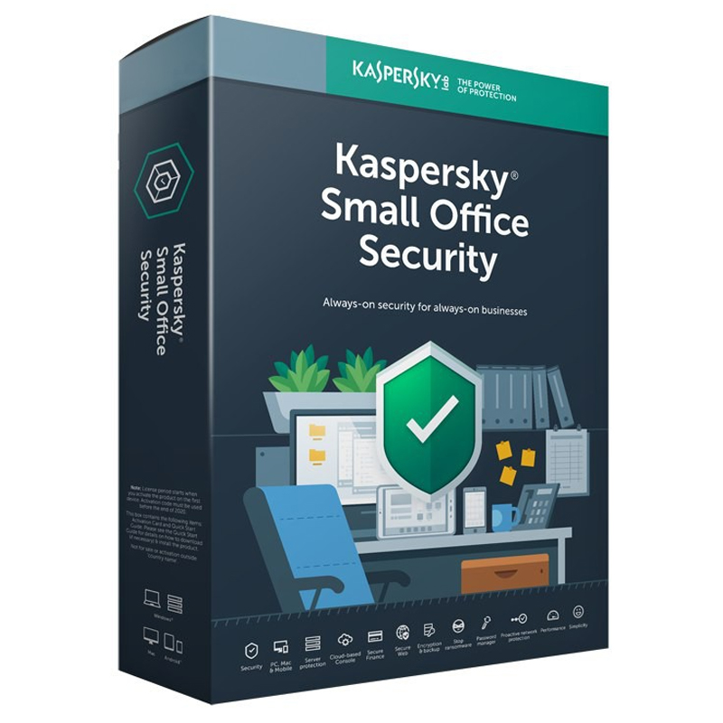 Kaspersky Small Office Security - Software Sicurezza 10 Device / 1y - Superslimbox (kl4541x5kfS-Ssb_it)
