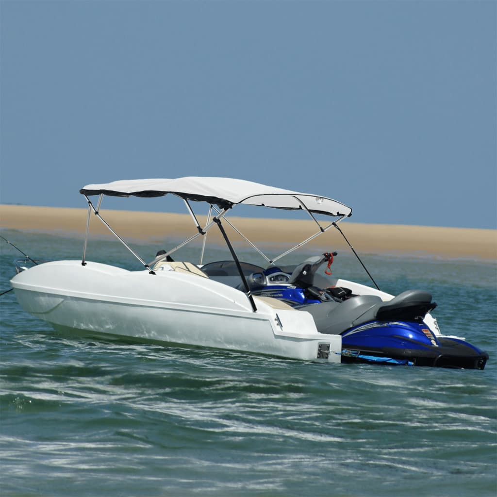 Bimini Prua Con Pareti Laterali Rete 4archi 243x(200-213)x137cm
