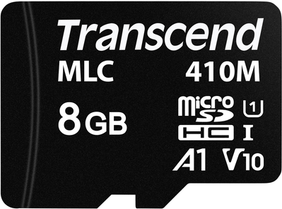 Transcend 8gb Microsd UhS-I U1 A1 Mlc (ts8gusd410m)