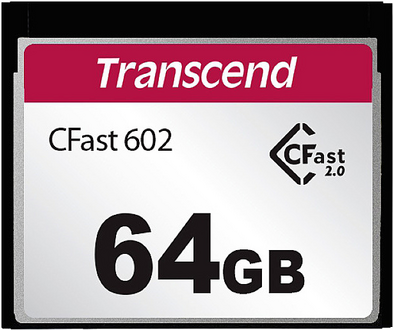Transcend Cfast 2.0 Cfx602 64gb (ts64gcfx602)