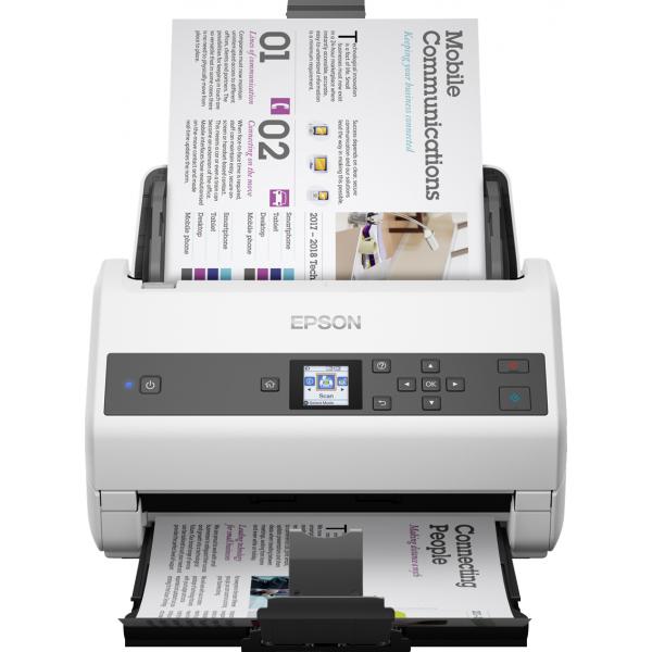 Epson Workforce DS-870 Scanner A Foglio 600 X 600 Dpi A4 Nero, Bianco (epson Workforce DS-870 Scanner A4 600 X 600 Dpi)