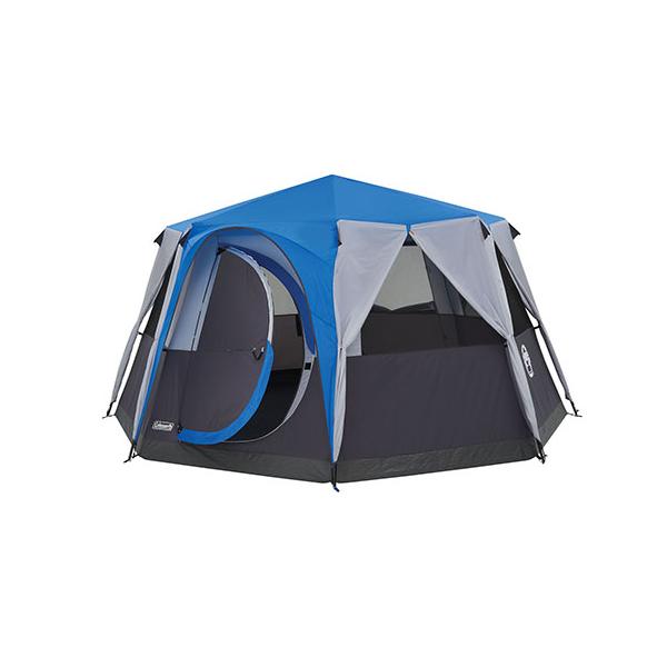 Coleman Cortes Octagon 8 8 Persona[e] Nero, Blu, Grigio Tenda A Cupola/igloo (coleman Cortes Octagon 8 8 Person[er])