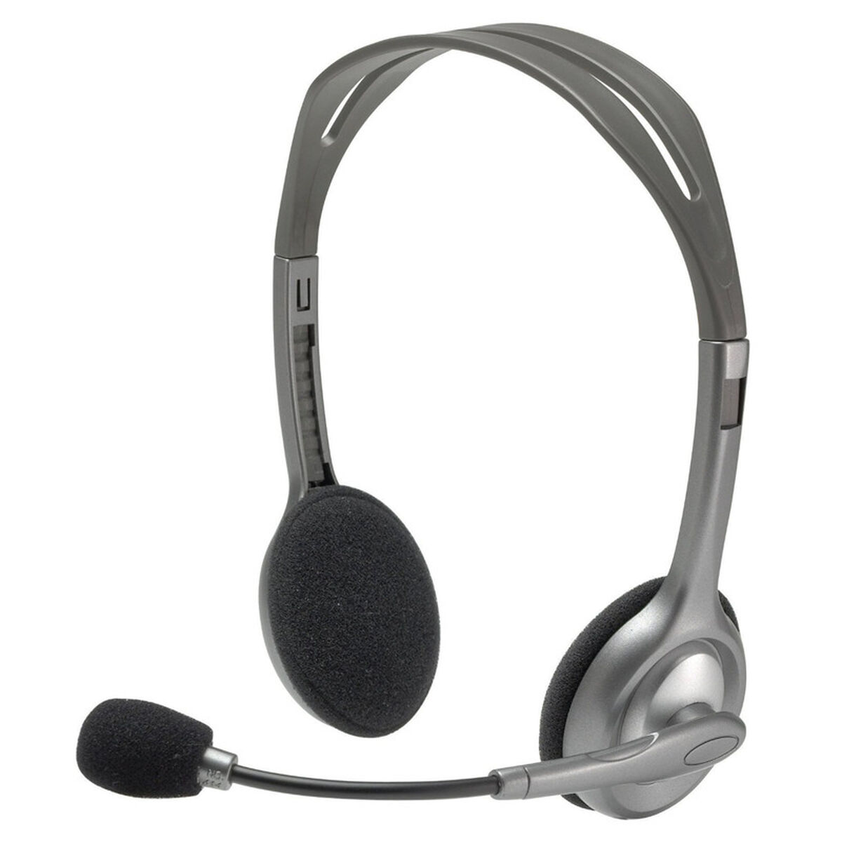 Auricolari Con Microfono Logitech LgT-H110 Nero Grigio