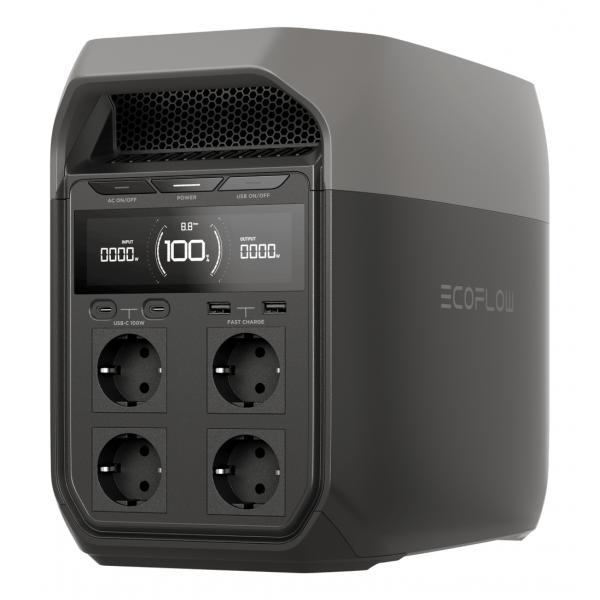 Ecoflow Delta 3 Stazione Di Alimentazione Portatile Litio Ferro Fosfato [lifepo4] 1800 W 12,5 Kg (ecoflow Delta 3 Lithium Power Station)