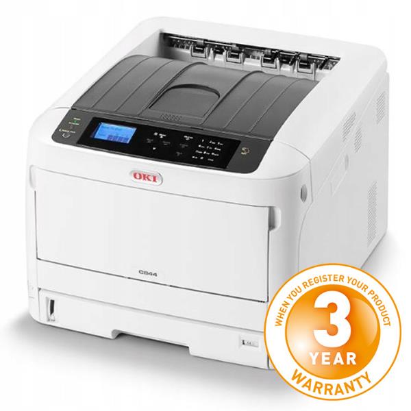 Oki C844dN-Euro Sfp Color Laser 36ppm